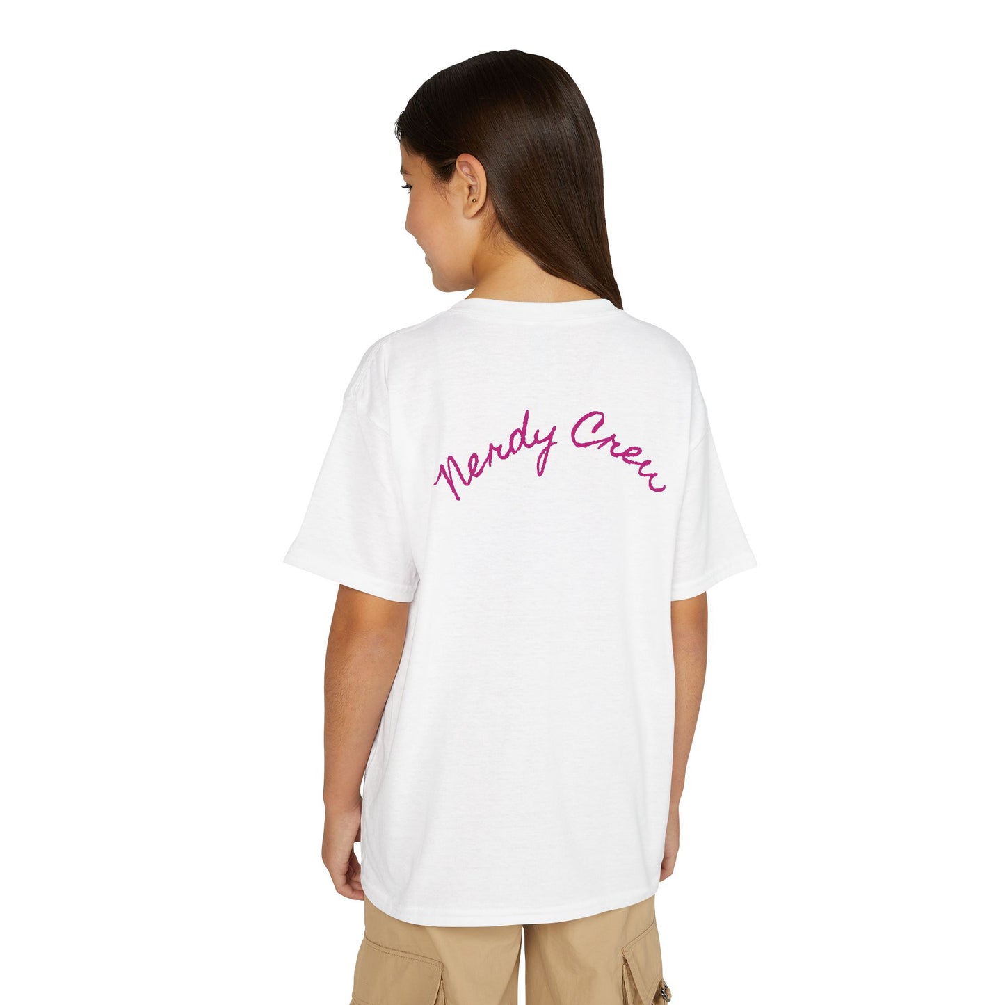 (1# Girly Mad Nerdtros) Youth DryBlend® T-Shirt