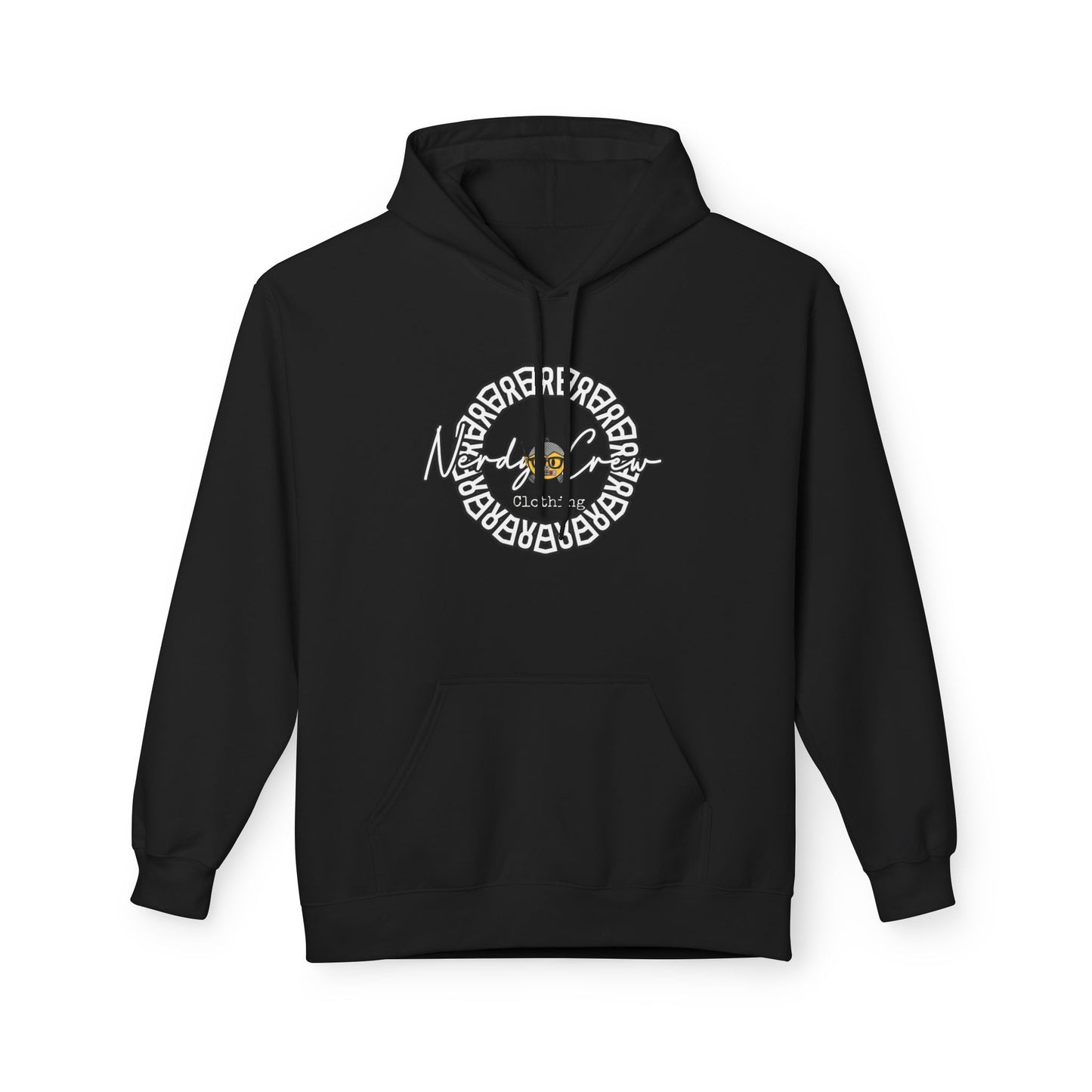 Black & Yellow text Unisex Heavy Blend™ Hooded Sweatshirt Unisex Midweight Softstyle Fleece Hoodie