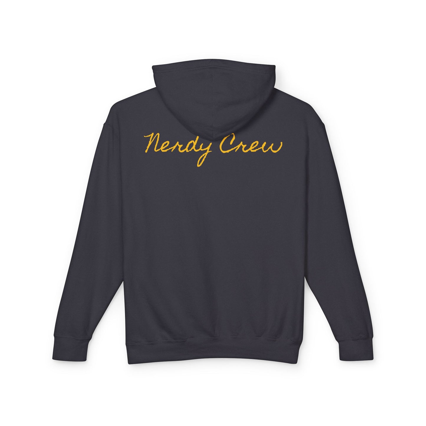 (1# The Nerdy Crew Kids”) Unisex Lightweight Hooded Sweatshirt