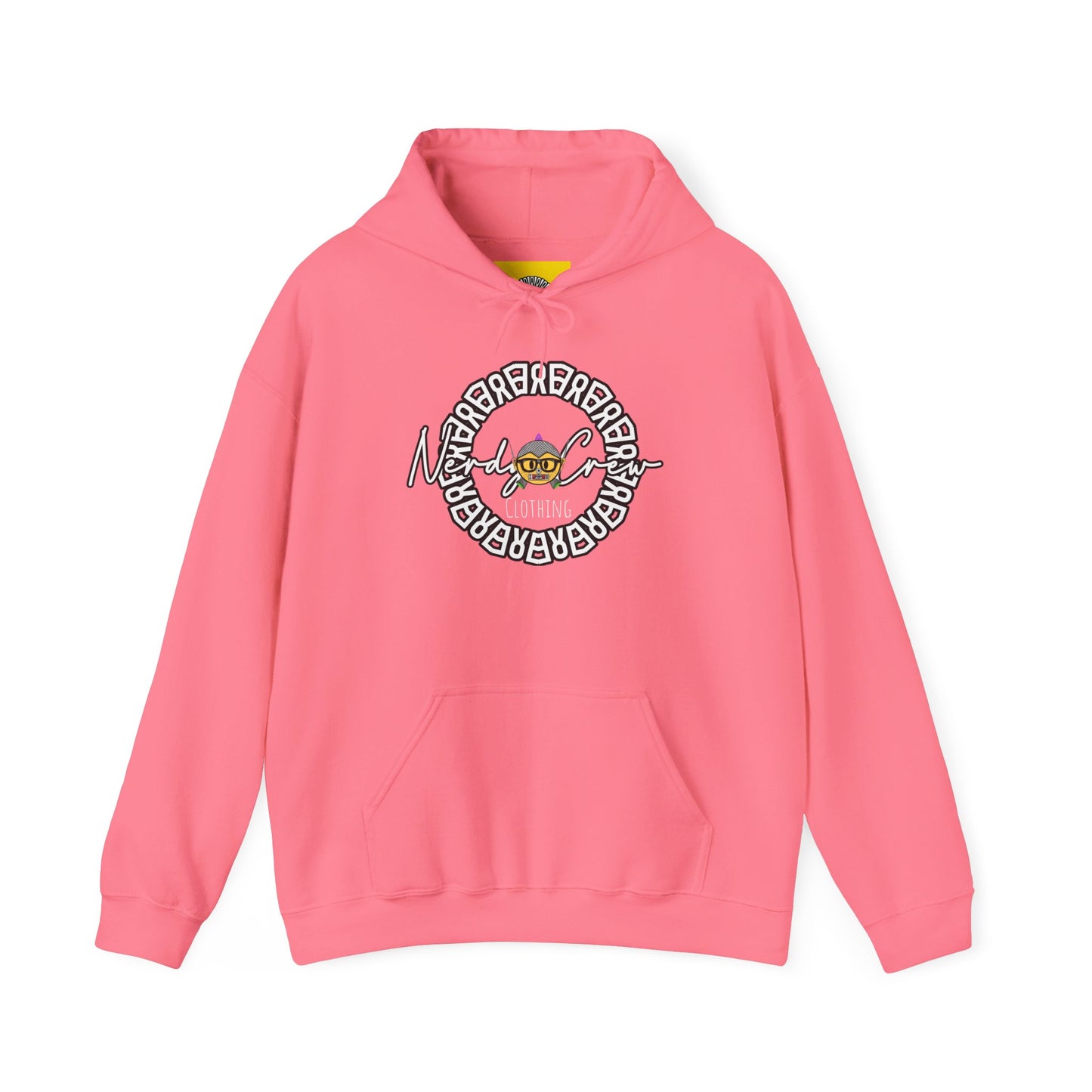 Pink Nerdy Unisex Heavy Blend™ Hooded Sweatshirt