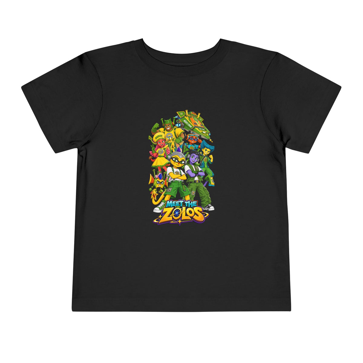 (“$Meet The Zoolos”)Toddler Short Sleeve Tee