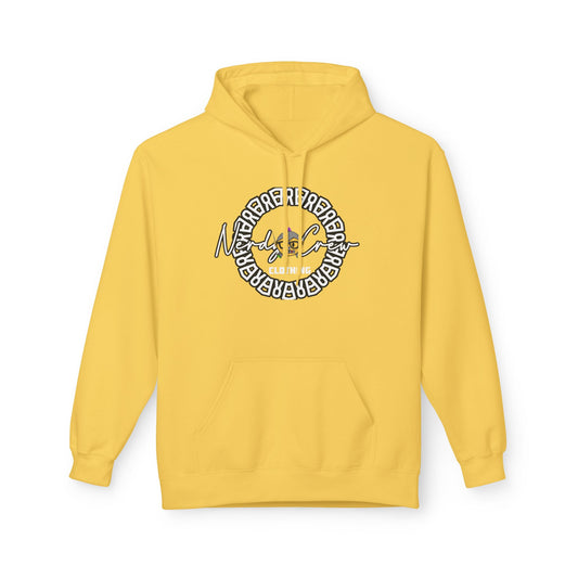 (“Nerdy Crew”) (Yellow) Unisex Midweight Softstyle Fleece Hoodie