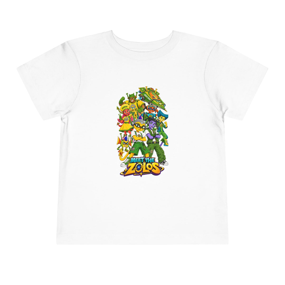 (“$Meet The Zoolos”)Toddler Short Sleeve Tee