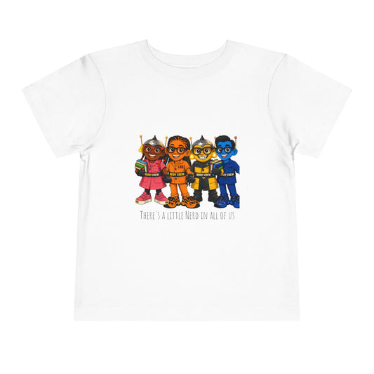 (1# The Nerdy Crew Kids  OSU Toddler Short Sleeve Tee