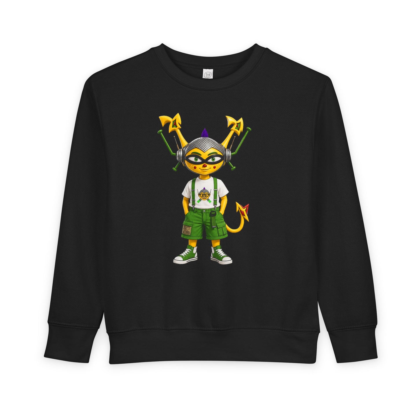 (1 # “Nerdy Zoolo”) Toddler Sweatshirt