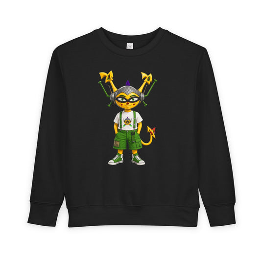 (1 # “Nerdy Zoolo”) Toddler Sweatshirt
