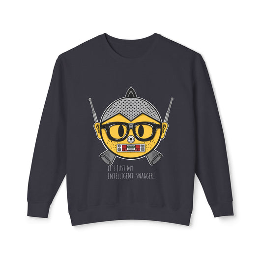 (“Nerdy Crew official”)  Unisex Lightweight Crewneck Sweatshirt