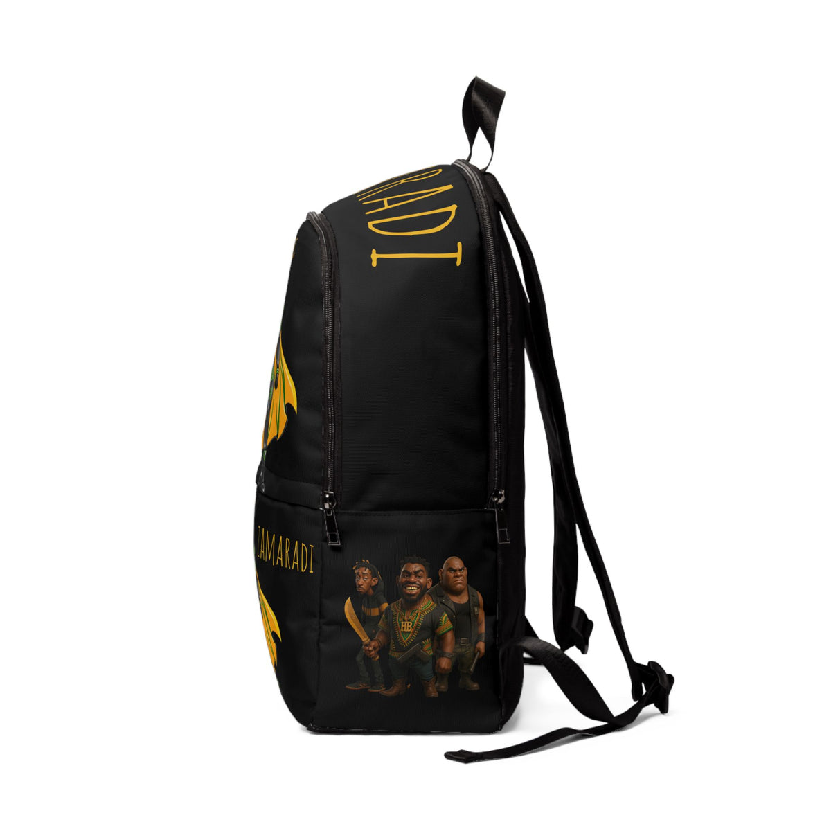Zamaradi Unisex Fabric Backpack