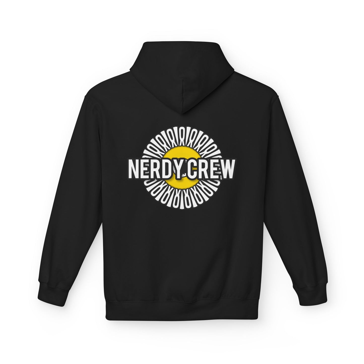 Black & Yellow text Unisex Heavy Blend™ Hooded Sweatshirt Unisex Midweight Softstyle Fleece Hoodie