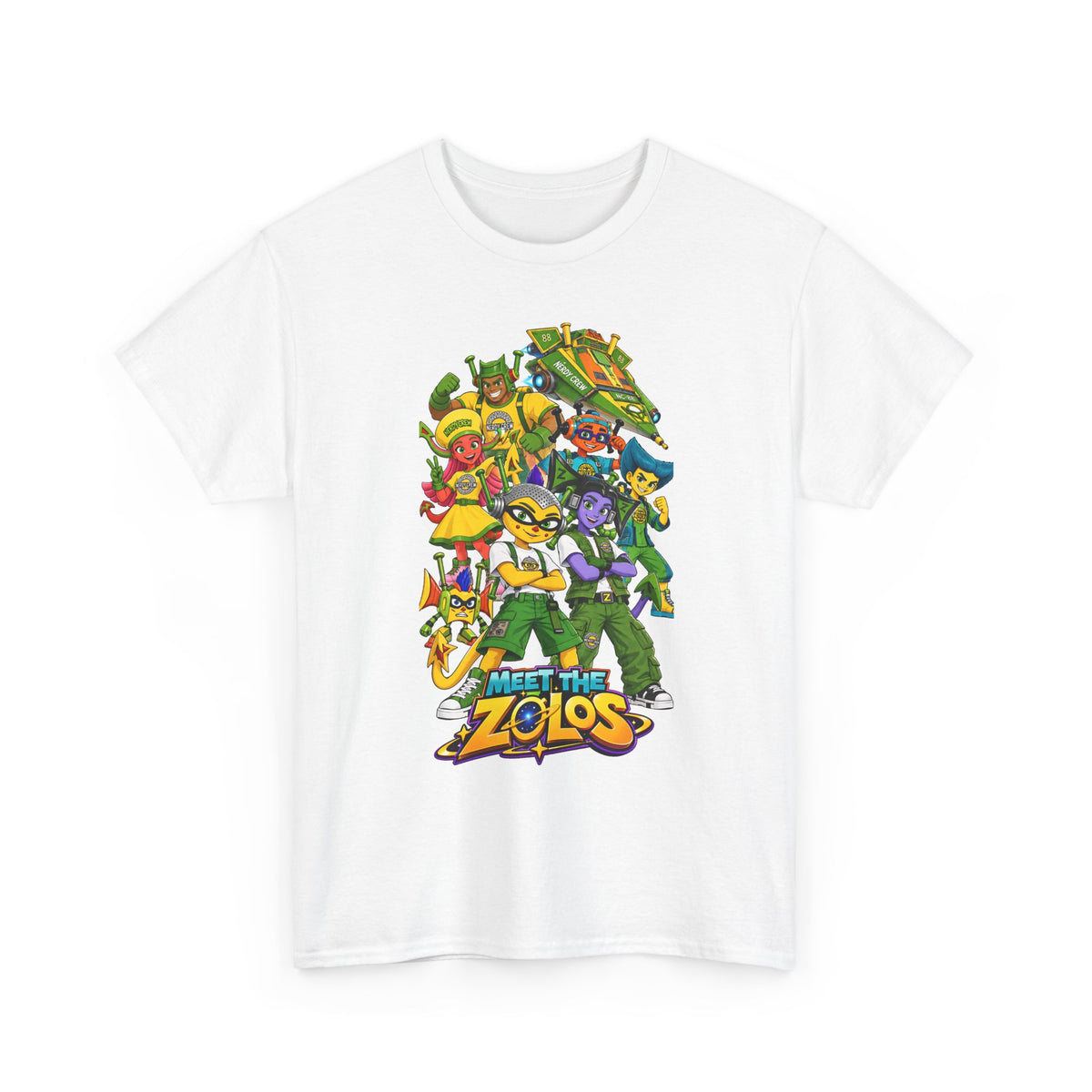 ($Meet The Zolos”) Unisex Heavy Cotton Tee
