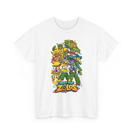 ($Meet The Zolos”) Unisex Heavy Cotton Tee